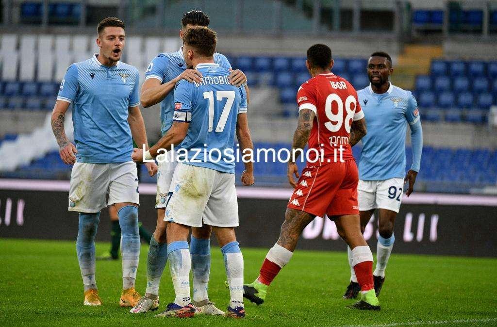 Lazio, Immobile: “Una vittoria che dà morale e fiducia” - FOTO