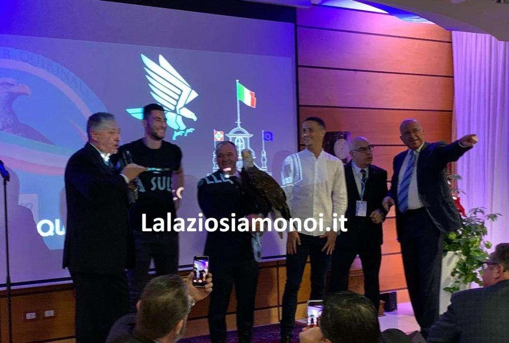 Lazio, Strakosha e Luiz Felipe al Lazio Club Quirinale. Arriva anche Lotito - FOTO 