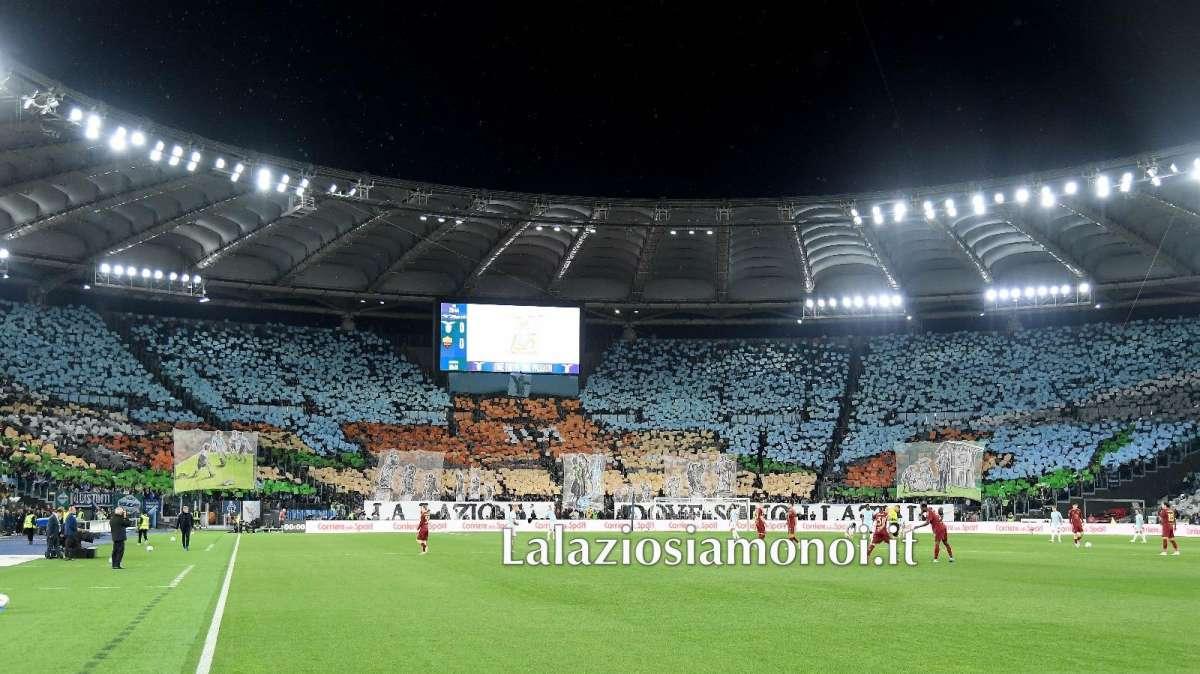 Lazio, Lotito esalta la coreografia biancoceleste: "Rimarrà memorabile"