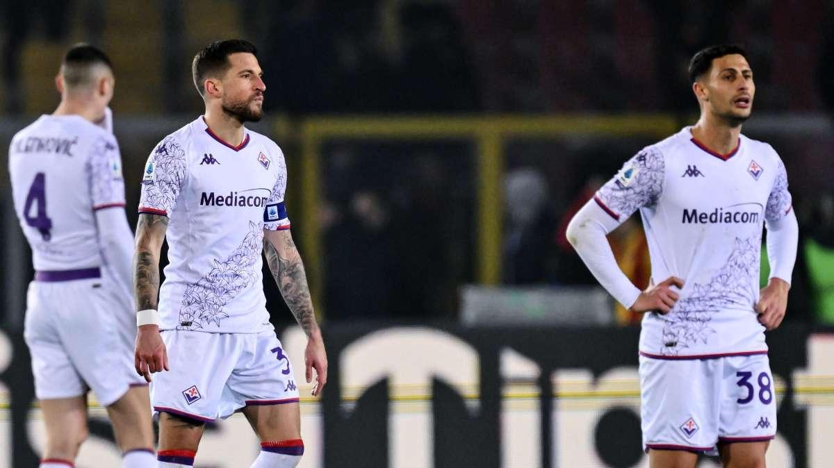 Fiorentina, stop per un titolare: rischia di saltare la Lazio