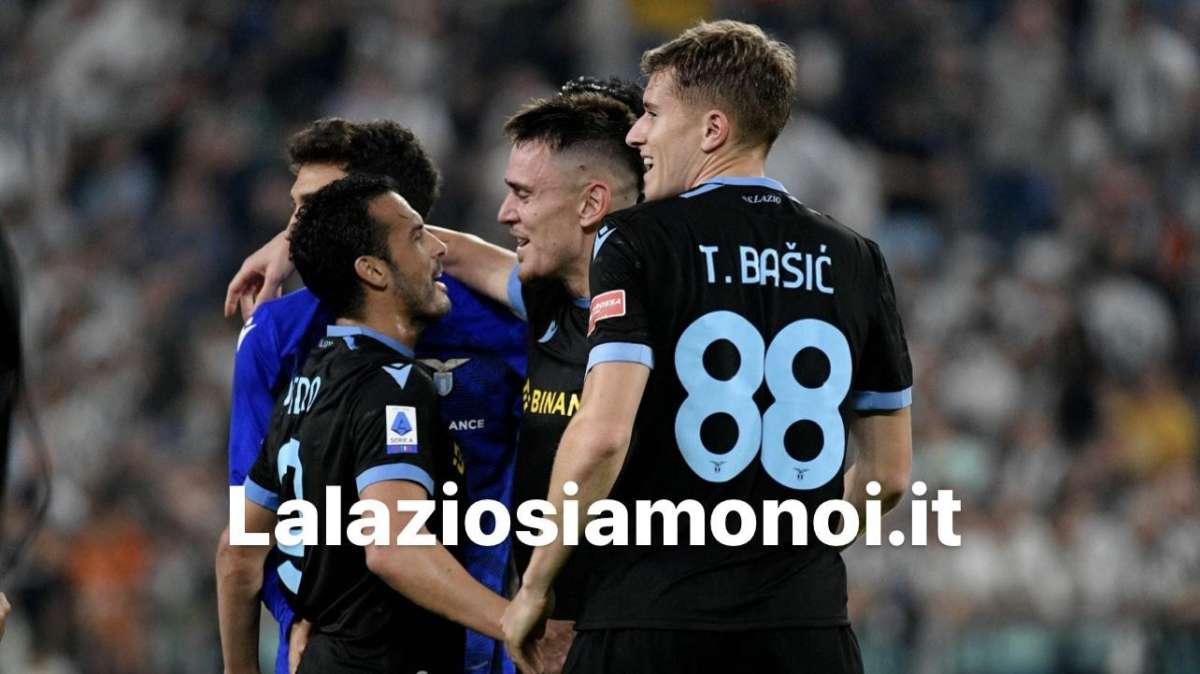 Lazio, Milinkovic regala l’Europa League: l’esultanza di Basic e Luis Alberto