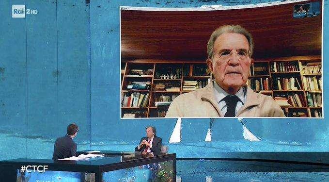 Coronavirus / Prodi a 'Che Tempo Che Fa': "Olandesi? A chi venderanno i tulipani con una grande crisi?"