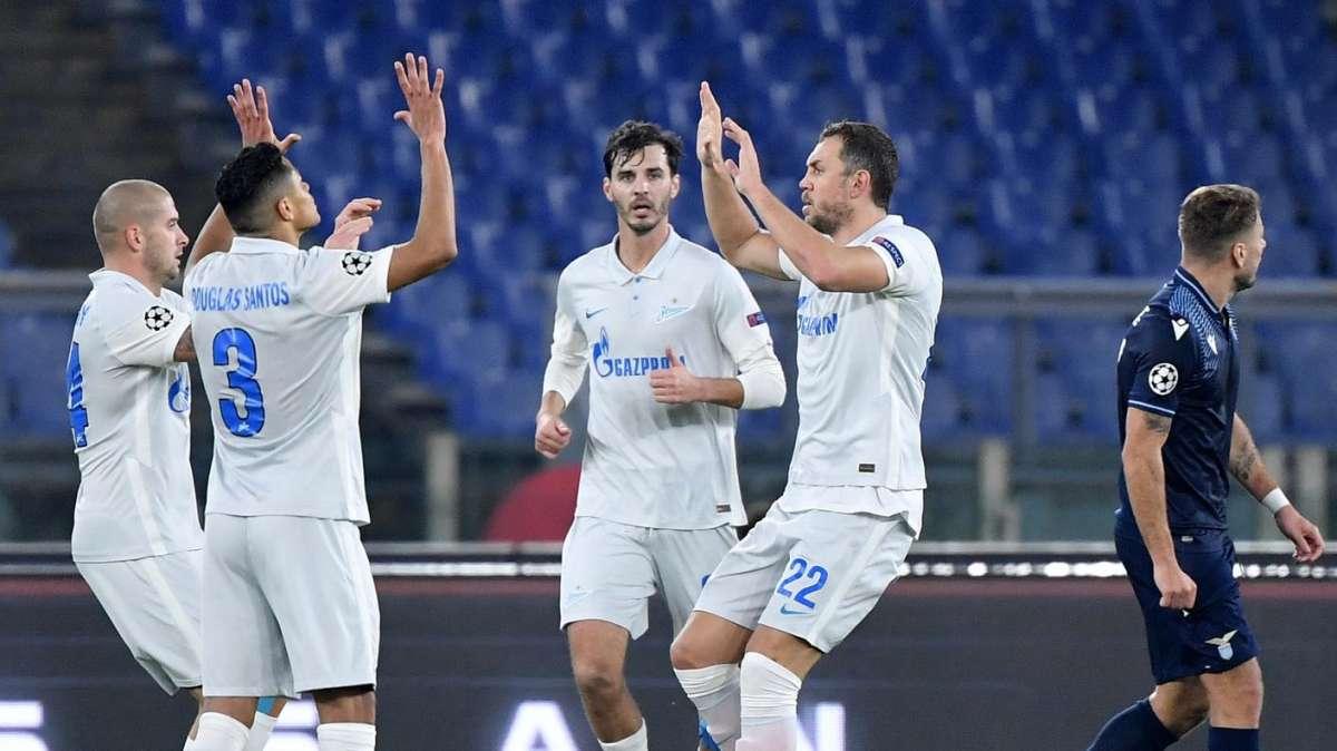 Lazio, le rivali della Champions: lo Zenit non sa più vincere, pareggio con il Tula