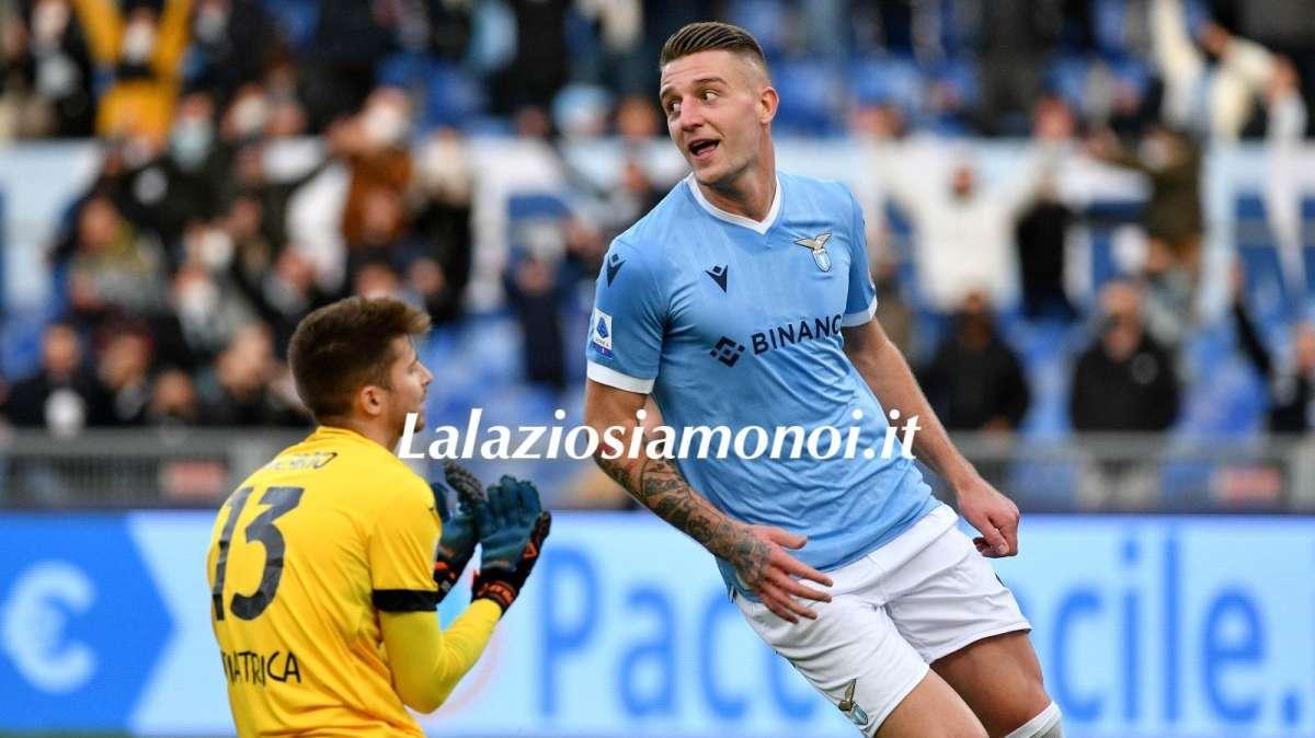 Lazio-Empoli, prestazione sontuosa di Milinkovic: i numeri del Sergente 