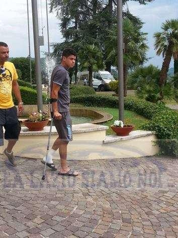 INFERMERIA - Problemi di caviglia: sospetta distorsione per Vinicius, ancora dolore per F. Anderson - FOTO