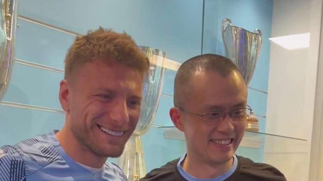 Lazio - Binance, CZ ringrazia: "Divertente visitare Formello". E su Reina...