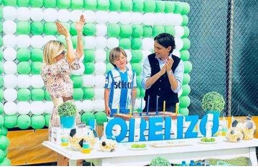 La festa per i 5 anni di Lorenzo Inzaghi: ecco la carica che serviva a papà Simone