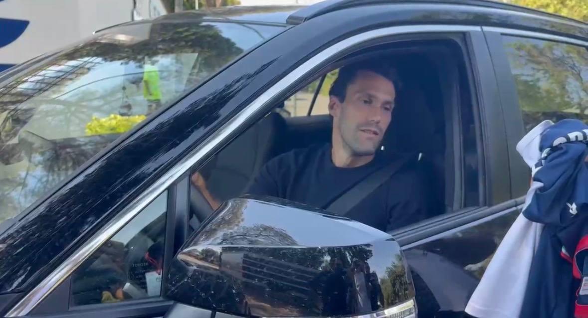 Pedraza alla Lazio: ecco la frase prima di entrare a Formello - VD