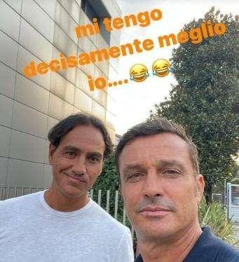 Lazio, Oddo e Nesta insieme nonostante gli anni: "Mi tengo meglio io!"