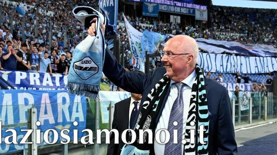 Lazio - Milan, pronto l'omaggio per Eriksson: le iniziative del pre-partita