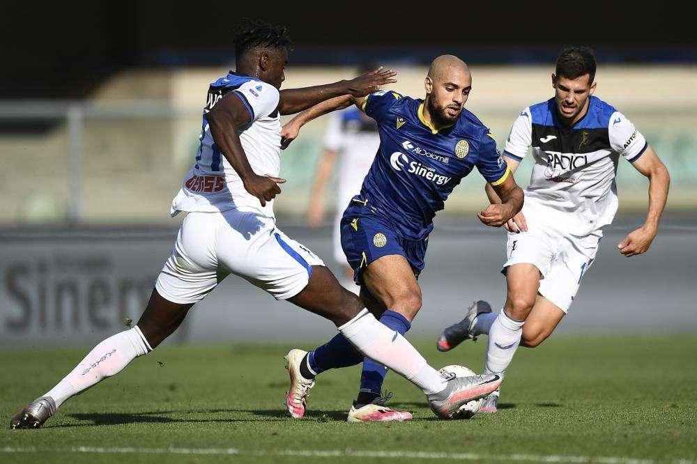 Serie A, il Verona ferma l'Atalanta: al Bentegodi è 1-1. Bergamaschi a + 2 sulla Lazio