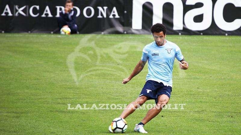 FORMELLO - Prima seduta in vista della Supercoppa: differenziato per Felipe Anderson e Radu