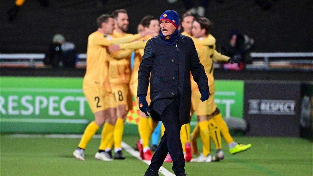 Bodo Glimt - Roma, altro record: sconfitta storica per Mourinho