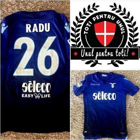 Romania, Radu in aiuto di un tifoso malato: all'asta la maglia della Lazio