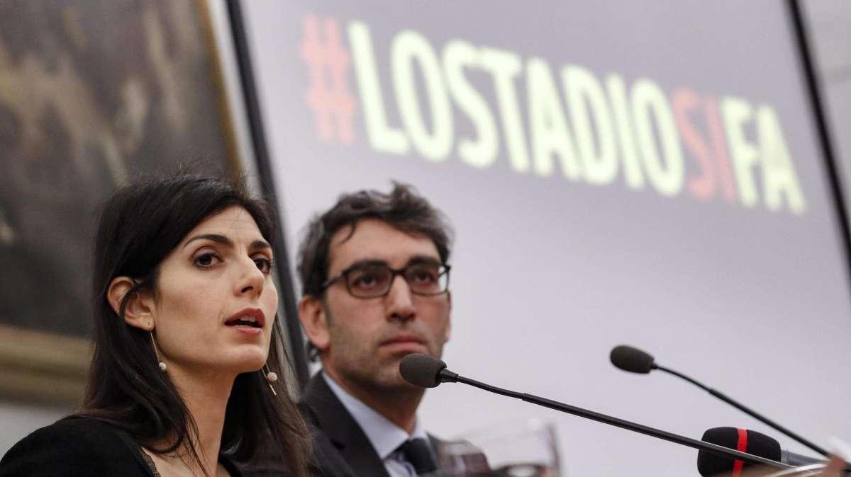 Stadio della Roma, la difesa di Virginia Raggi: la Sindaca si dice estranea ai fatti