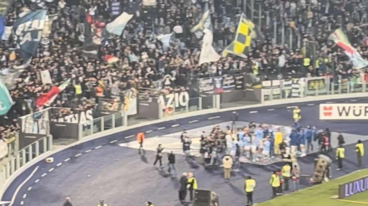 Lazio, poker servito al Milan: parte la festa sotto la Nord!