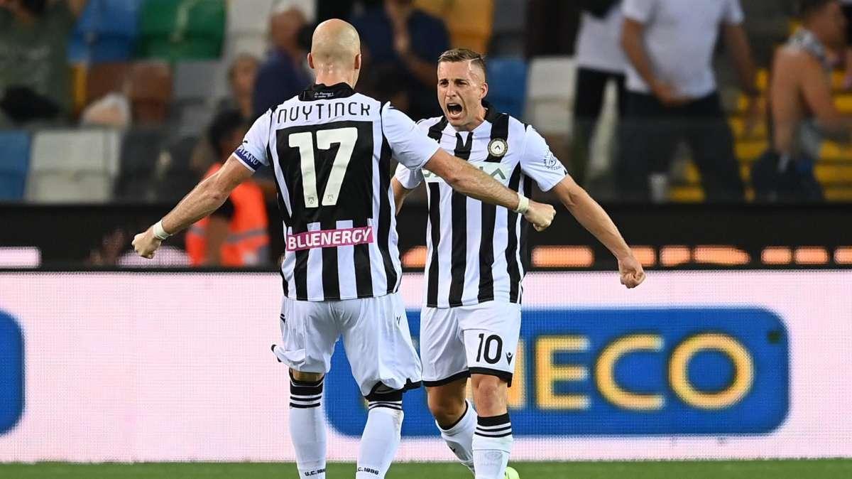Serie A, l’Udinese batte la Samp e allunga in classifica: salvezza più vicina
