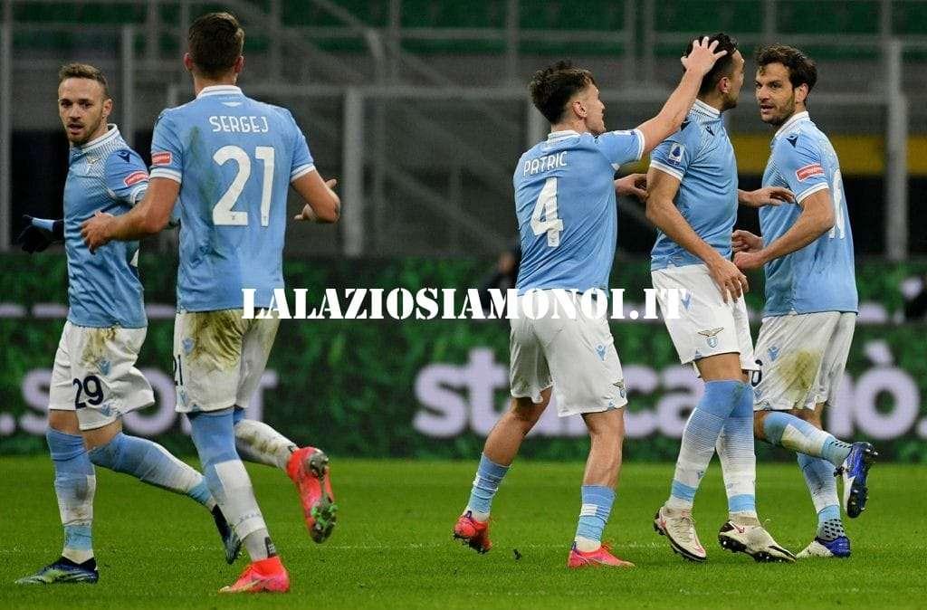 Lazio, contro l'Inter il maggior numero di palloni giocati in avanti: il dato