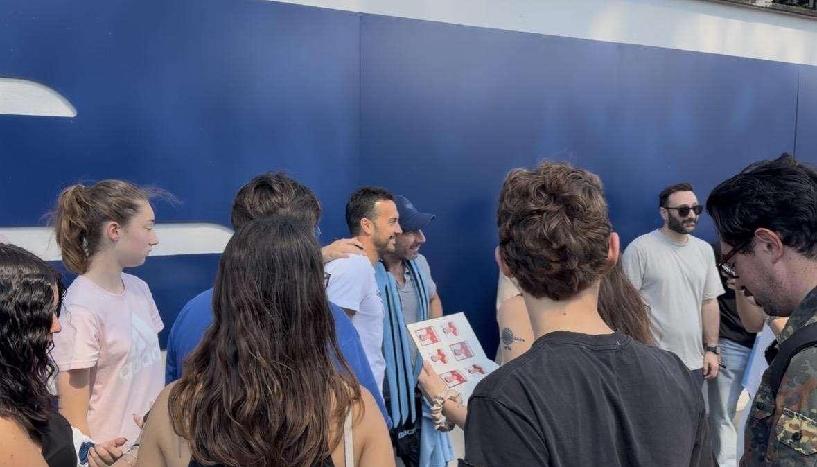 Lazio, Formello saluta Pedro: bagno di folla per l'ultimo allenamento - VD