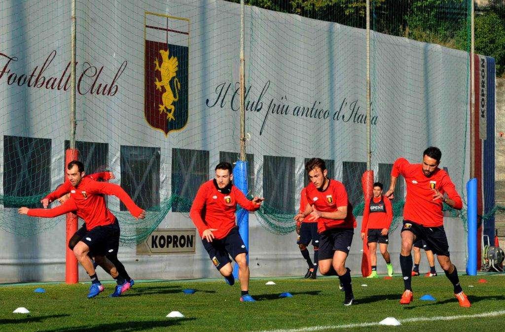 Genoa - Lazio, squadra di Nicola al lavoro a Pegli: il report