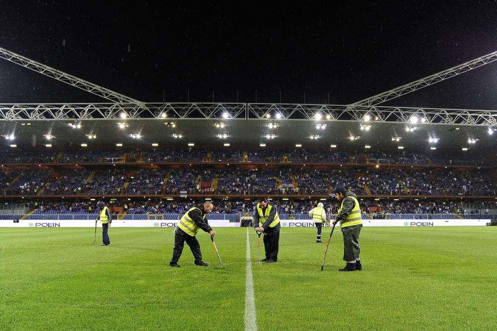 Sampdoria - Lazio, lavori in corso al Ferraris: tribuna inferiore inagibile