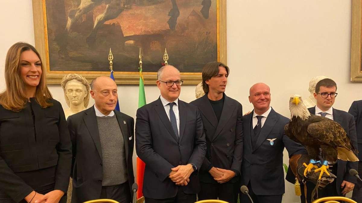 Lazio, i 124 anni di storia anche in Campidoglio: la cerimonia - FOTO