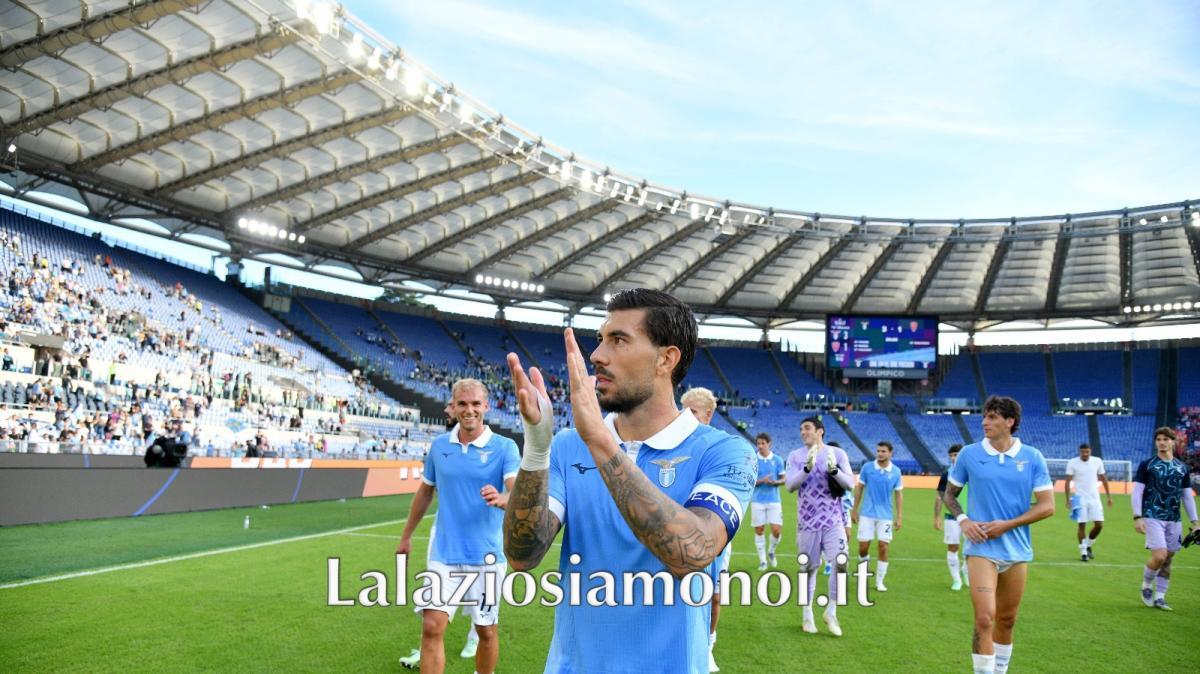 Lazio, l'esultanza a fine partita: le immagini pubblicate dalla società - VIDEO