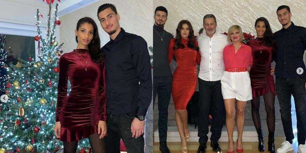 Lazio, Strakosha e la fidanzata in posa: "Family" - FOTO