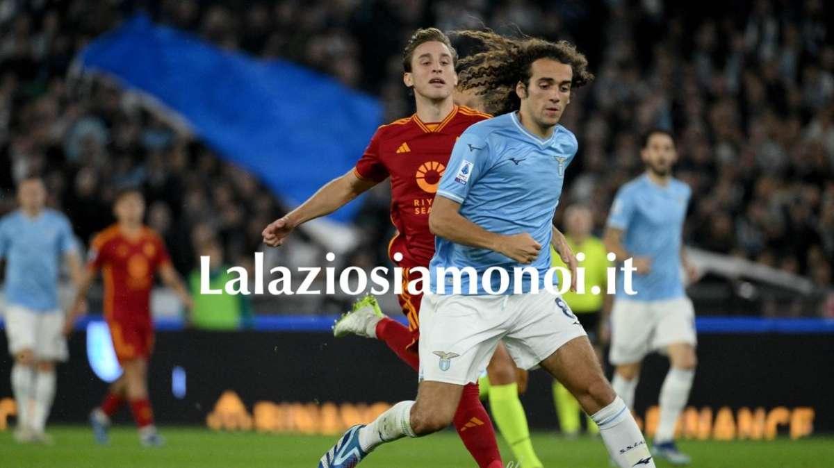 Lazio-Roma, Guendouzi tuttocampista: la heat map è pazzesca - FOTO