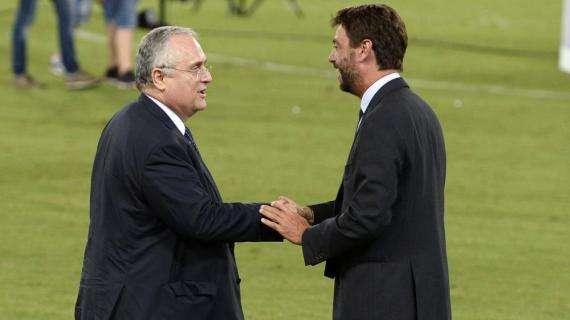 Lotito-Agnelli, tregua in riunione di Lega: "Complimenti per il taglio stipendi"