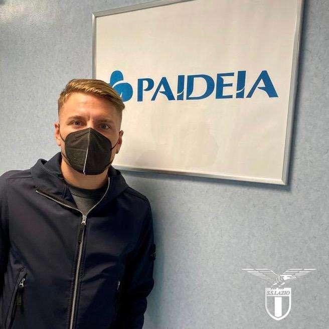 Lazio, Immobile in Paideia: controlli per l'attaccante - FOTO