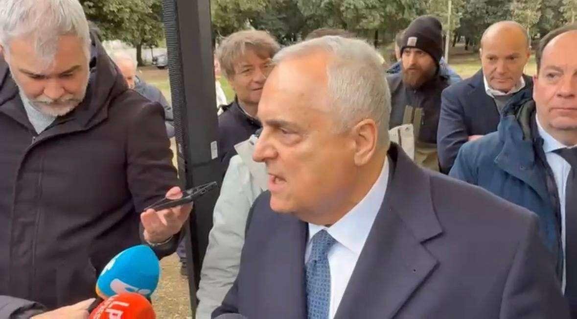 Lazio, Lotito sul mercato: "Raspadori chi è, Maradona?"