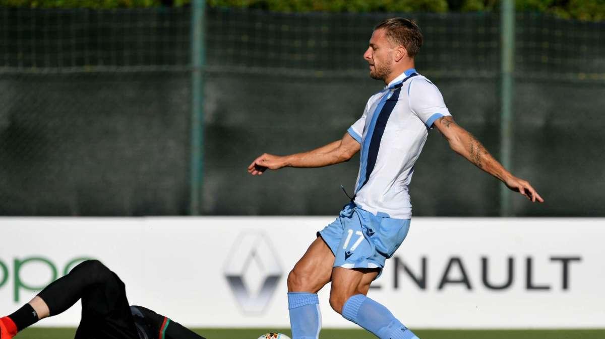 Lazio, Immobile rassicura e punta l'Atalanta: "Ci siamo" - FOTO