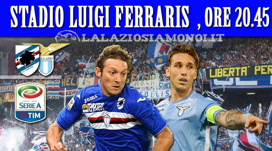 Sampdoria-Lazio, formazioni ufficiali (Speciale Web Radio)
