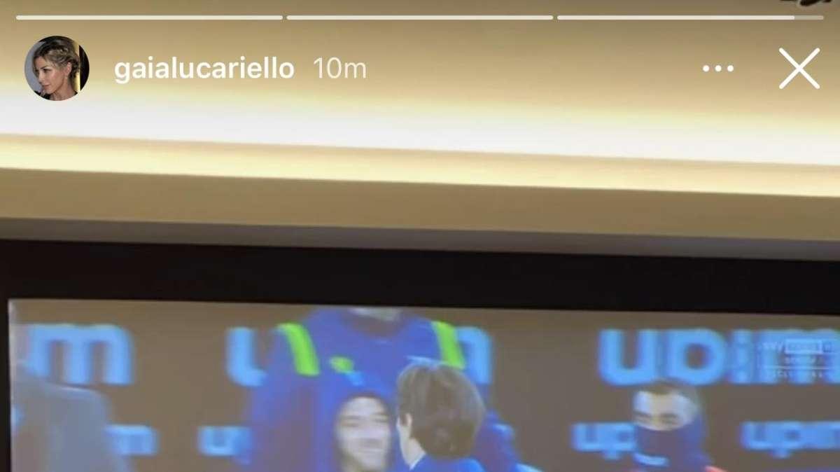 Sassuolo ko, l'esultanza social di lady Inzaghi: "Forza Lazio!"