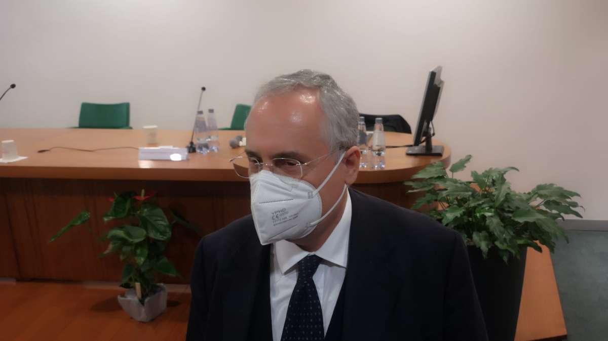 Lazio, Lotito sulla Champions: "Bayern la più forte. La squadra mostri le proprie potenzialità" - VD