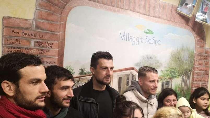 Lazio - Spal, ospiti all'Olimpico i bambini della So.Spe. di Suor Paola
