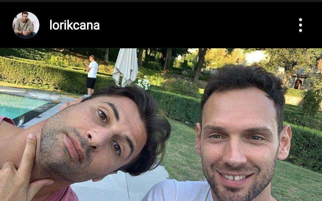 Lazio, incontro tra due ex: Berisha e Cana insieme sui social - FT
