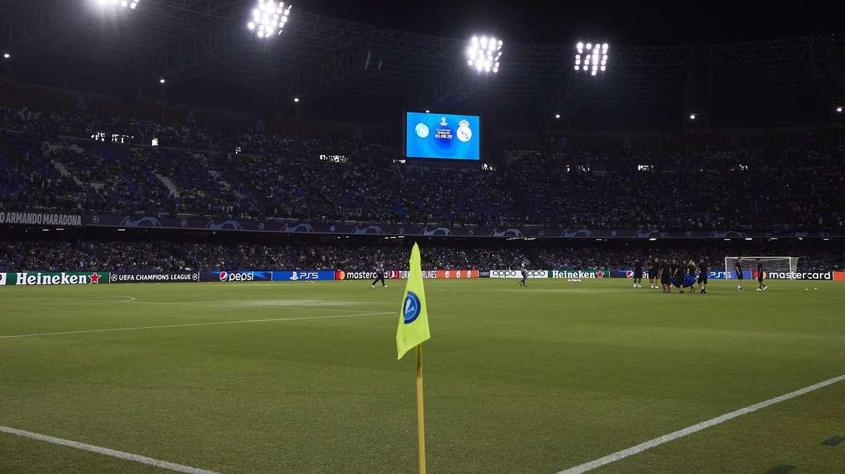 Lazio, a Napoli con rischio maltempo: l'attenzione va anche al meteo