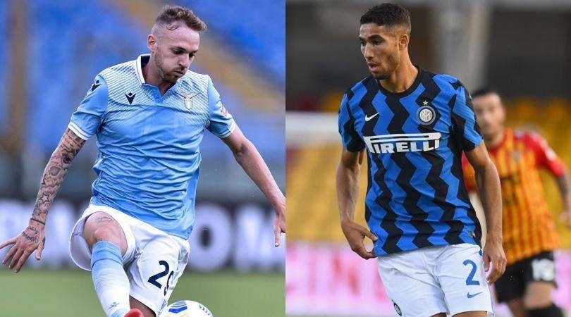 Lazio - Inter a tutto gas: chi è più veloce tra Lazzari e Hakimi? Il dato