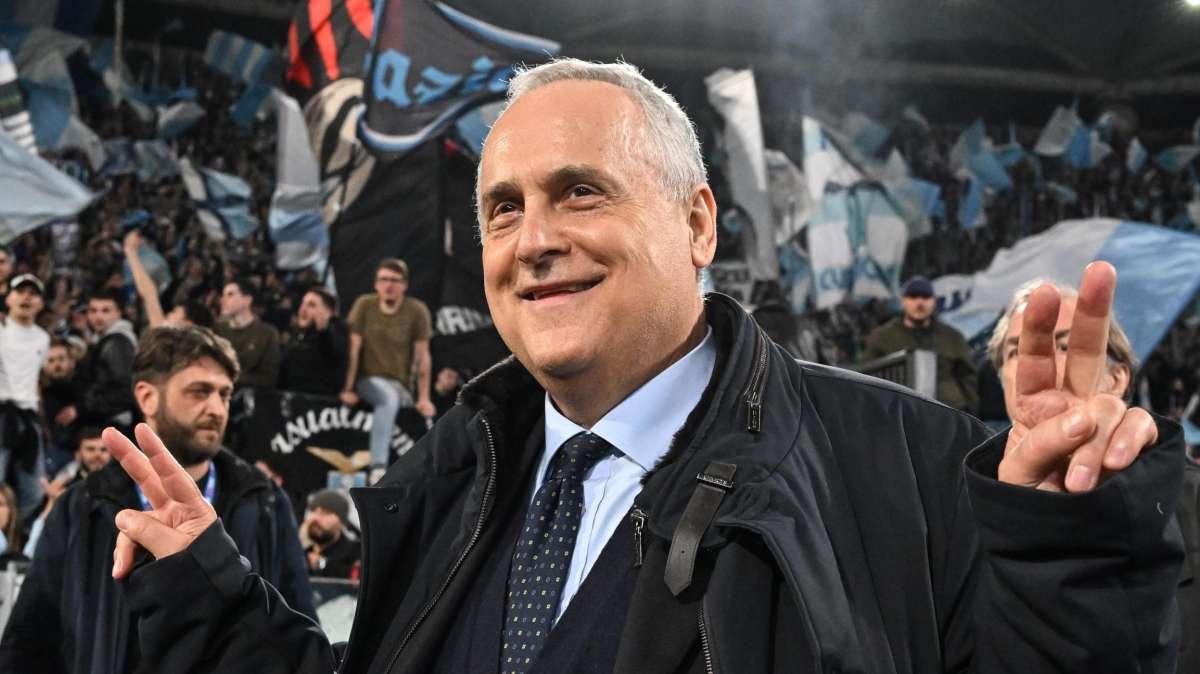 Lazio, Lotito: "I tifosi della Roma mi amano perché sono un presidente presente"