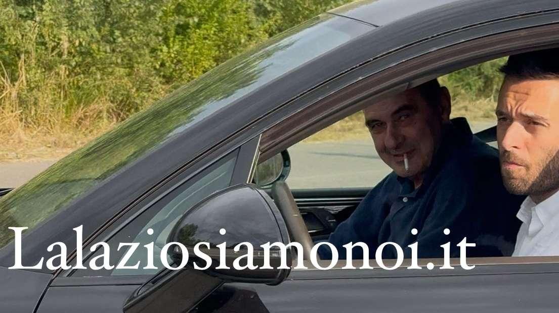 Lazio, Sarri lascia Formello: concluso il summit con Lotito  - FOTO&VIDEO