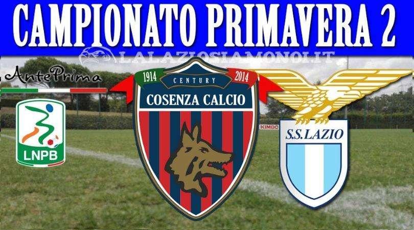 ANTEPRIMAVERA - Cosenza - Lazio, le ambizioni non possono fermarsi qui