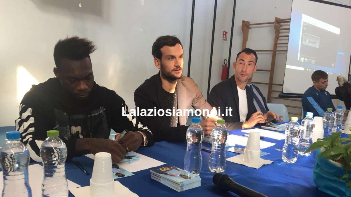 ‘La Lazio nelle Scuole’, Caicedo: "I tifosi sono uno stimolo". Parolo: "Dobbiamo essere esempi!" - F&V
