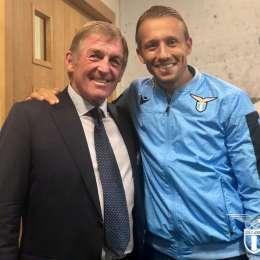 Lazio, Leiva a Dalglish: "E' stato bello rivederti, amico mio!"- FOTO