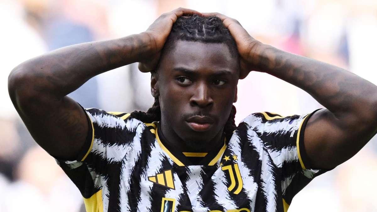Juve, nuovo stop per Kean: in dubbio per il Cagliari e contro la Lazio...