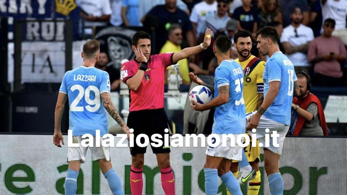 MOVIOLA - Lazio - Bologna, Massimi severo solo da una parte: episodi