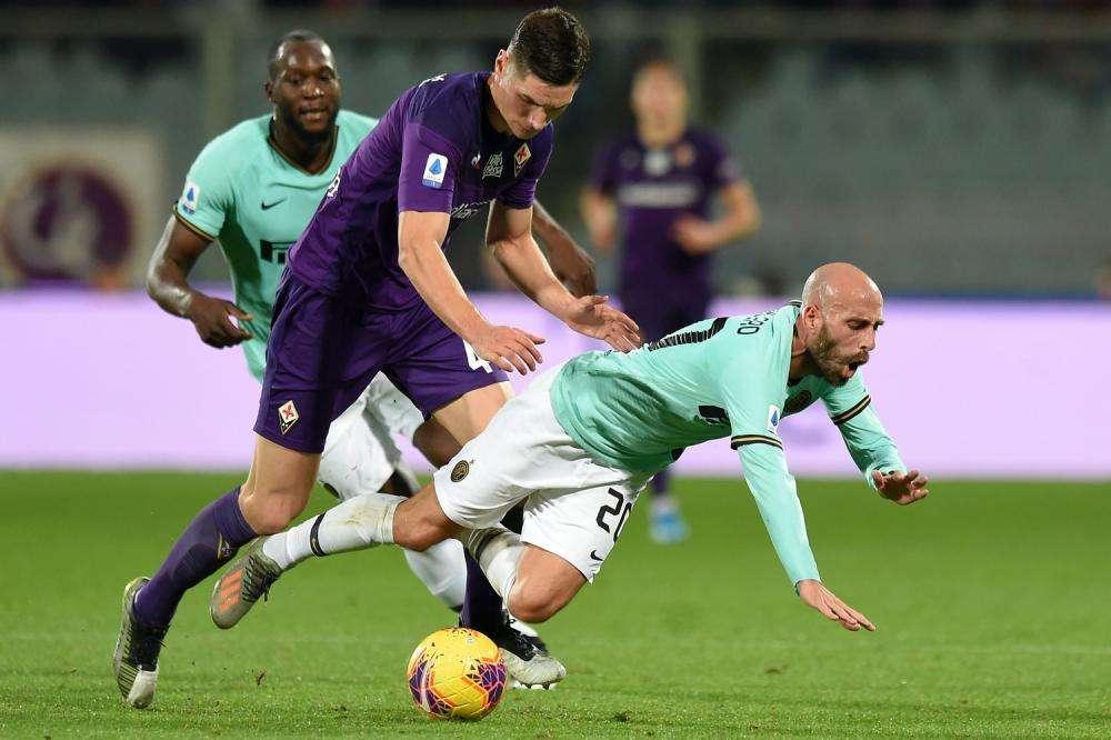 Serie A, Fiorentina all'ultimo respiro: l'Inter non va oltre il pareggio