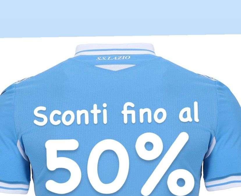 SCONTI AL 50% SUL MATERIALE LAZIO 2020/2021!