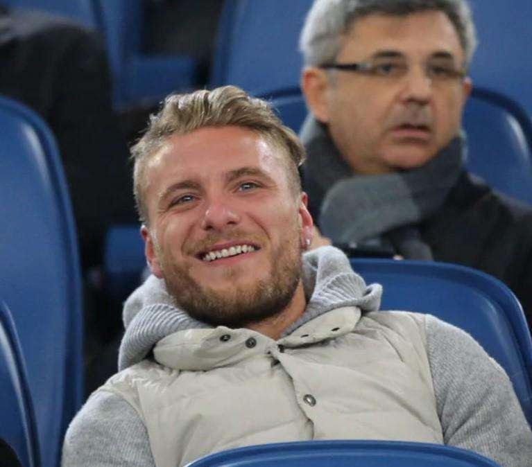Lazio, Immobile versione tifoso: prima volta in stagione e decima in assoluto